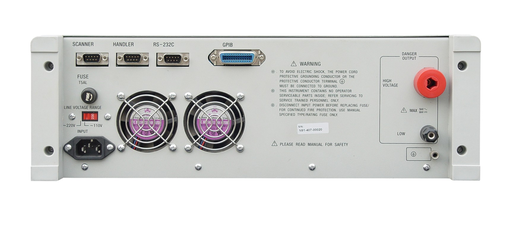 TH9101A 程控交直流耐压绝缘测试仪